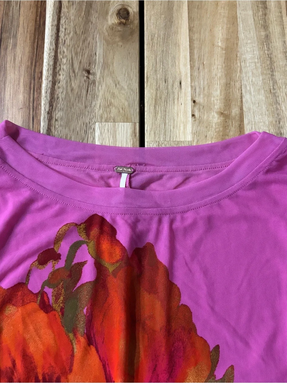 Free People Floral Long Sleeve